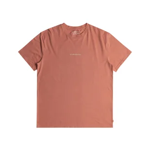 Męska Koszulka z krótkim rękawem QUIKSILVER PEACE PHASE SS TEE EQYZT07586-MJR0 – Pomarańczowy - Koszulki męskie - miniaturka - grafika 1