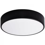 Lampy sufitowe - Euluna Lampa sufitowa Cleo 400 czujnik, 40cm czarna - miniaturka - grafika 1