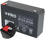 Ładowarki i akumulatory - AKUMULATOR ŻELOWY AGM 6V 15Ah do pojazdów aut, UPS - miniaturka - grafika 1