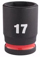 Klucze i nasadki - Milwaukee nasadka udarowa 17 mm 3/4" 6-kątna Shockwave krótka metryczna 4932480361 - miniaturka - grafika 1