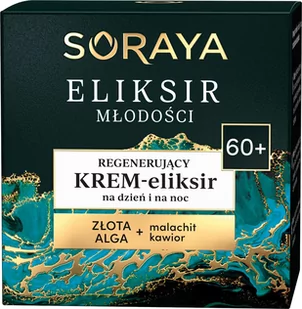 Soraya Eliksir Młodości 60+ regenerujący krem-eliksir na dzień i na noc 50ml 109289-uniw - Kremy do twarzy - miniaturka - grafika 1