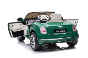 Auto Na Akumulator Bentley Mulsanne Zielony Lakierowany - Tory, garaże, parkingi - miniaturka - grafika 3