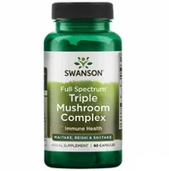 Suplementy diety - Full Spectrum Triple Mushroom (60 kaps.) - miniaturka - grafika 1