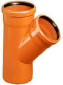 Odwodnienia, kanały i akcesoria - Magnaplast Trójnik 45° kanalizacji zewnętrznej KGFA 200/160mm 20380 - miniaturka - grafika 1