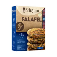 Zdrowa żywność - Burger Soligrano Wegetariański Falafel 140g - Soligrano - miniaturka - grafika 1
