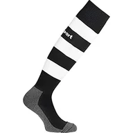 Skarpetki męskie - Team uhlsport uhlsport Skarpety męskie Pro Essential Stripe, czarne/białe, 41-44 100610001 - miniaturka - grafika 1