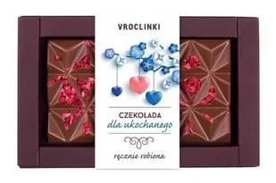 Czekolada Mleczna Z Malinami Dla Ukochanego Trzy Serca - Czekolada - miniaturka - grafika 1