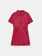 Sukienki - Mohito - Sukienka mini o kroju litery A - kasztanowy - miniaturka - grafika 1