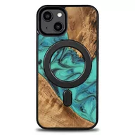 Etui i futerały do telefonów - Etui Bewood Unique na iPhone 14 - Turquoise z MagSafe - miniaturka - grafika 1