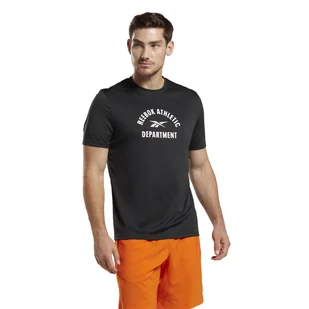 Męska Koszulka z krótkim rękawem REEBOK ID TRAIN GRAPHIC SS TEE IC7663 – Czarny - Koszulki męskie - miniaturka - grafika 1