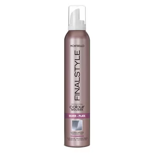 Montibello Pianka finalstyle Srebrny Silver 320 ML 8429525107735 - Szampony do włosów - miniaturka - grafika 1