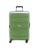 Walizki - BIBA Walizka podróżna Typ wózka, walizka kabinowa Carri G CR20, uchwyt wózka, zamek błyskawiczny, PP Polipropylen, Zielony, L, Walizki i wózki - miniaturka - grafika 1