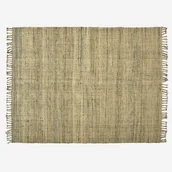 Dywany - Dywan z juty tartan naturalny 200x300 cm – Ręcznie tkany, trwały i naturalny dywan - miniaturka - grafika 1