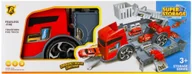 Samochody i pojazdy dla dzieci - Auto ciężarowe z akcesoriami kontener - Mega Creative - miniaturka - grafika 1