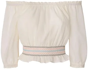 Pepe Jeans Siodło Bluzka Dziewczyny i Dziewczyny, Biały (Mysz), 4 anni - Bluzki damskie - miniaturka - grafika 1