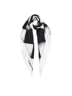 Czapki i chusty sportowe damskie - Calvin Klein Chusta K60K613232 Czarny - miniaturka - grafika 1