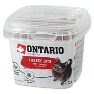 Przysmaki dla kotów - ONTARIO Snack Cheese Poultry Taurin Bits 75g / Przysmak funkcjionalny z tauryną i serem dla kotów 75g (213-5430) - miniaturka - grafika 1
