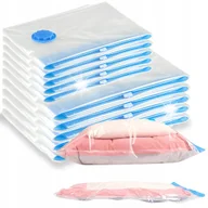 Pokrowce na ubrania - WORKI PRÓŻNIOWE NA UBRANIA ZESTAW 10SZT 2 ROZMIARY MOCNIEJSZE SUPER JAKOŚĆ - miniaturka - grafika 1