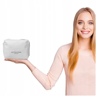 Nutridome, Kosmetyczka Damska Podróżna Mała Organizer Na Podróż Estetyczna Eko - Skóra - Kosmetyczki, organizery i kuferki - miniaturka - grafika 1