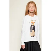 Bluzy dla dziewczynek - Guess Bluzka | Regular Fit - miniaturka - grafika 1