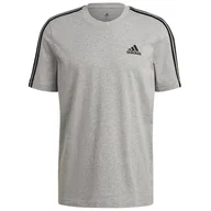 Koszulki męskie - Koszulka męska adidas Essentials T-Shirt szara GL3735 - miniaturka - grafika 1