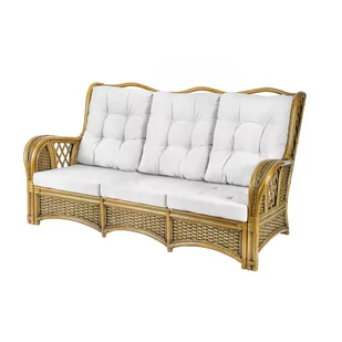 RattaNeo Valencia s29 sofa 3-os rattan naturalny - Sofy ogrodowe - miniaturka - grafika 1