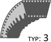 Akcesoria do kos i kosiarek - Pasek Ariens Napęd Noży Apex 52 991315 Część Oryginalna 07200806 - miniaturka - grafika 1