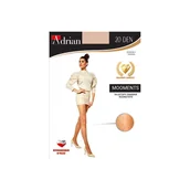 Rajstopy - Adrian Rajstopy Damskie Wzorzyste Natural Rozm.2 1 Szt. Mooments - miniaturka - grafika 1