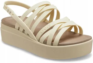 Sandały Damskie Crocs Brooklyn Strappy Beżaowe 206751 Rozmiar 37.5 - Sandały damskie - miniaturka - grafika 1