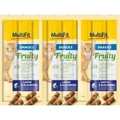 Przysmaki dla psów - MultiFit Fruity Meat Sticks 7 x 8 x 5 g Łosoś i jagoda - miniaturka - grafika 1