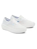 Trampki damskie - Vans Skórzane sneakersy "Authentic Overt CC" w kolorze biało-błękitnym - miniaturka - grafika 1