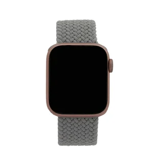 Pasek elastyczny L do Apple Watch 38/40/41 mm dł. 155 mm jasno szary - Akcesoria do smartwatchy - miniaturka - grafika 1