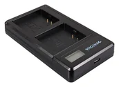 Ładowarki do aparatów dedykowane - Patona podwójna LCD USB Arlo PRO PRO-2 A-1 A1 Go A-2 - miniaturka - grafika 1