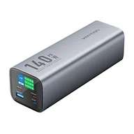 Powerbanki - Powerbank Vention wyświetlacz LED 27000mAh 140W FHVH0 (szary) - miniaturka - grafika 1