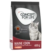 Sucha karma dla kotów - Concept for Life Maine Coon Adult, łosoś - bezzbożowa receptura! - 400 g - miniaturka - grafika 1