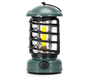 Aigostar - LED Ściemnialna latarka kempingowa LED/3xAA zielona 18 cm - Latarki - miniaturka - grafika 1