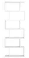 Regały - Biały nowoczesny regał stojący - Antris 190,5x70 - miniaturka - grafika 1