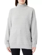 Swetry damskie - SIDONA Damski sweter z dzianiny 10424753-SI01, szary, XL/XXL, szary, XL-XXL - miniaturka - grafika 1