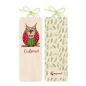 Zakładki do książek - Cozywood Zakładka drewniana Sowa - miniaturka - grafika 1