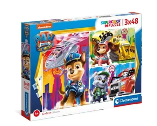Clementoni Puzzle 3x48 elementów. Psi Patrol - Puzzle - miniaturka - grafika 1