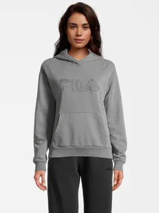 Bluza damska z kapturem kangurka Fila FAW0405-80027 L Szara (4064556361912) - Bluzy damskie - miniaturka - grafika 1