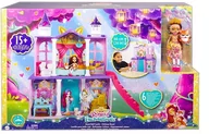 Domki dla lalek - Mattel Lalka Enchantimals Królewski pałac Felicity i Flick HCG59 Raty HCG59 - miniaturka - grafika 1