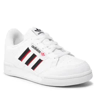 Buty dla chłopców - Adidas Buty Continental 80 Stripes C S42611 Ftwwht/Conavy/Vivred - miniaturka - grafika 1