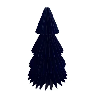 Choinka Papierowa 3D Wys. 20cm Granatowa - Choinki - miniaturka - grafika 1