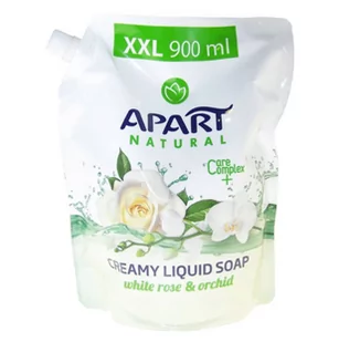 Apart mydło w płynie Biała Róża i Orchidea 900ml zapas - Mydła - miniaturka - grafika 1