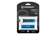 Pendrive - Pendrive, KINGSTON, IronKey Keypad 200 64GB, FIPS 140-3 Lvl 3 AES-256 - miniaturka - grafika 1