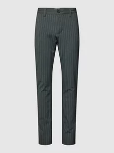 Spodnie do garnituru o kroju slim fit model ‘MARK’ - Spodnie męskie - miniaturka - grafika 1