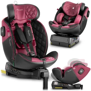Fotelik samochodowy obrotowy z nogą 0-36kg ISOFIX Nukido I-SIZE 40-150cm - Foteliki samochodowe - miniaturka - grafika 1