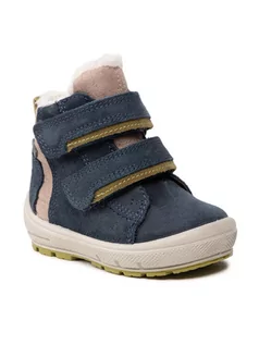 Buty dla chłopców - Superfit Śniegowce GORE-TEX 1-006312-8000 M Granatowy - grafika 1