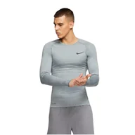 Koszulki sportowe męskie - KOSZULKA męska NIKE PRO TOP LS TIGHT - miniaturka - grafika 1